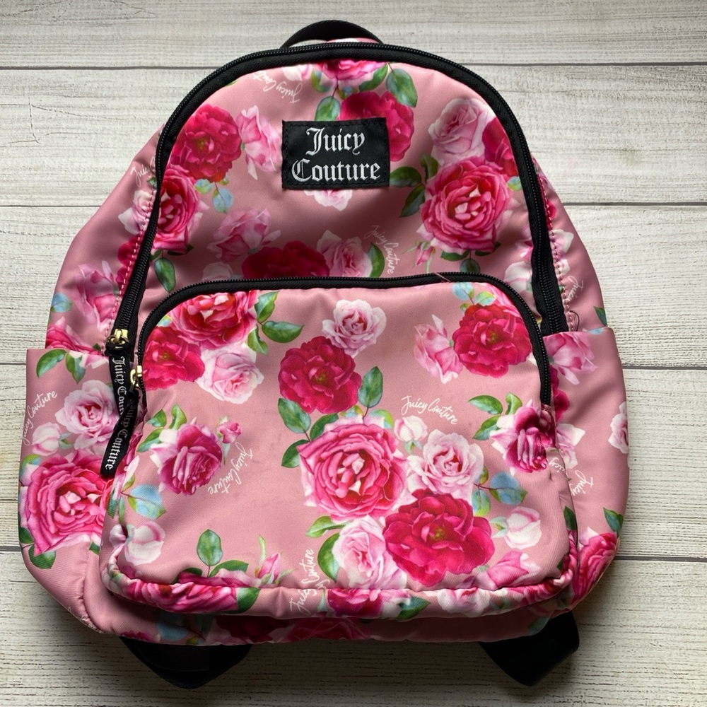 Juicy Couture Pink Rose Backpack